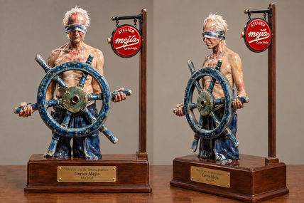 Homenaje in porcelain