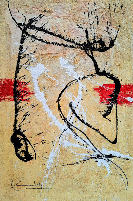 " Painting gestual...