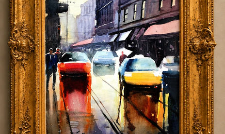 WATERCOLOR STREET SCAPES
