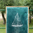 Cuadro "Pen Duick I" — frontal