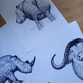 RHINOCEROS | Anatomy of a Rhinoceros — front