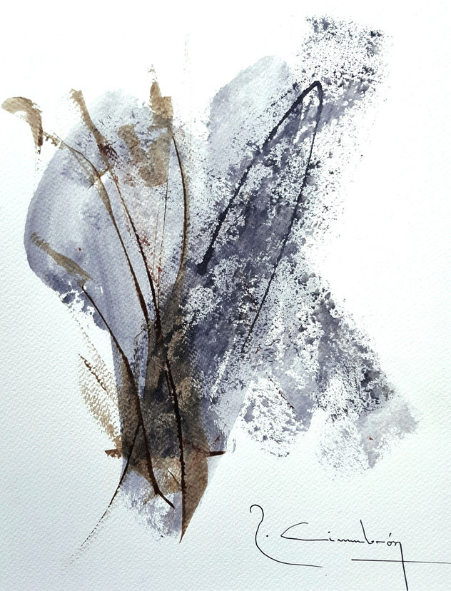 " Earth and grey X "( 2017)