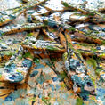 Pinceles florecidos — detalle