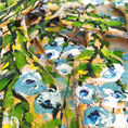 Pinceles florecidos — detalle