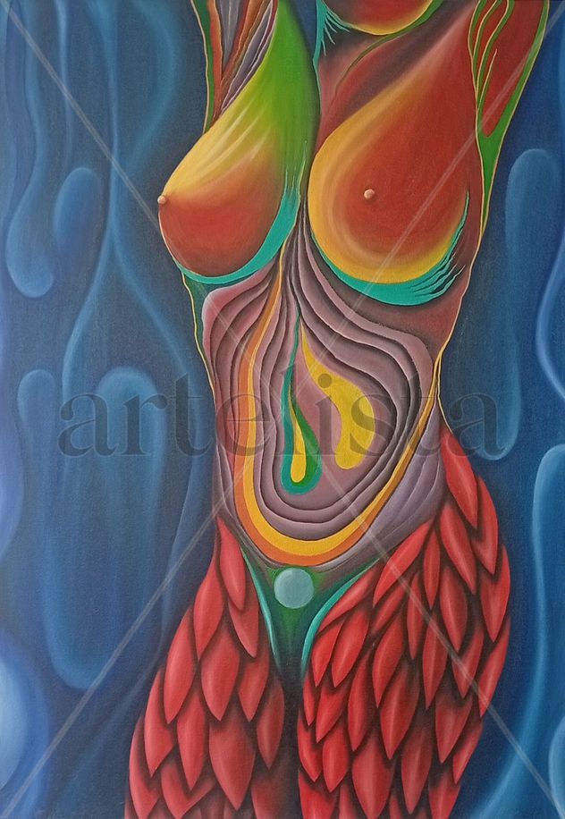 Desnudo en Rojo