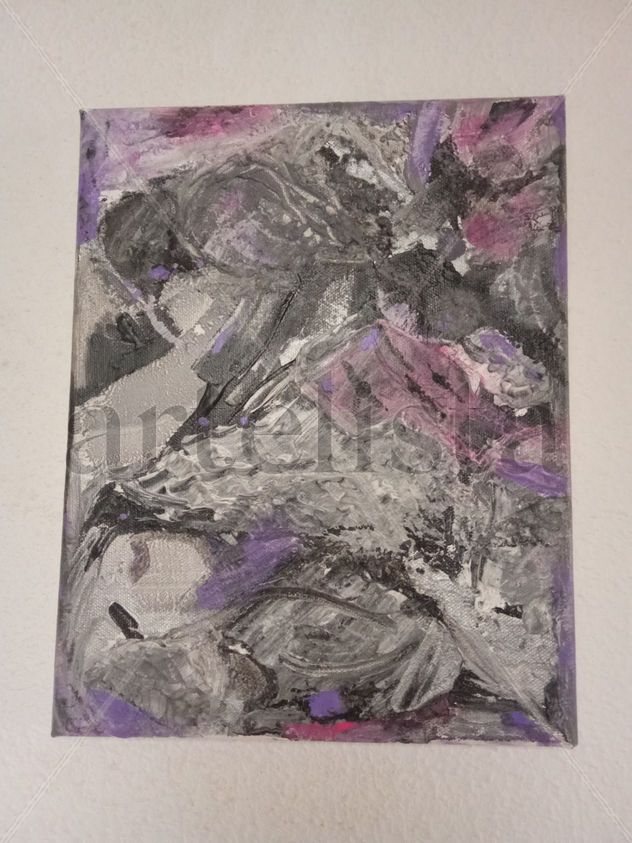 Cuadro pintura, Reflejos en mi Memoria