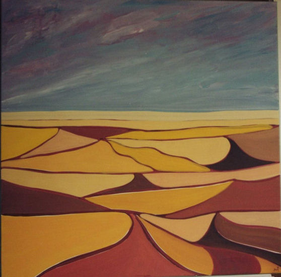 Desierto Acrylic Canvas Landscaping