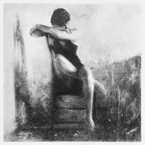 Girl sitting on a...