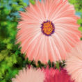 FLORES EN EL JARDÍN — detalle