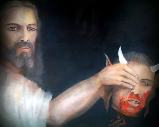 The Devil's Death;The most famous painting in the world