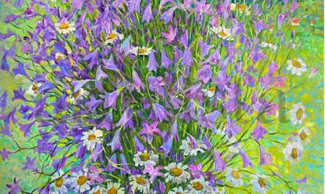 Flores y luz: pinturas florales de Aleksandr Dubrovskyy