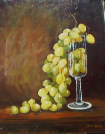 UVAS Oil Canvas Still Life Paintings