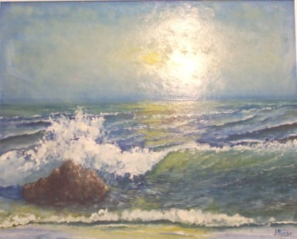 marina Oil Canvas Marine Painting