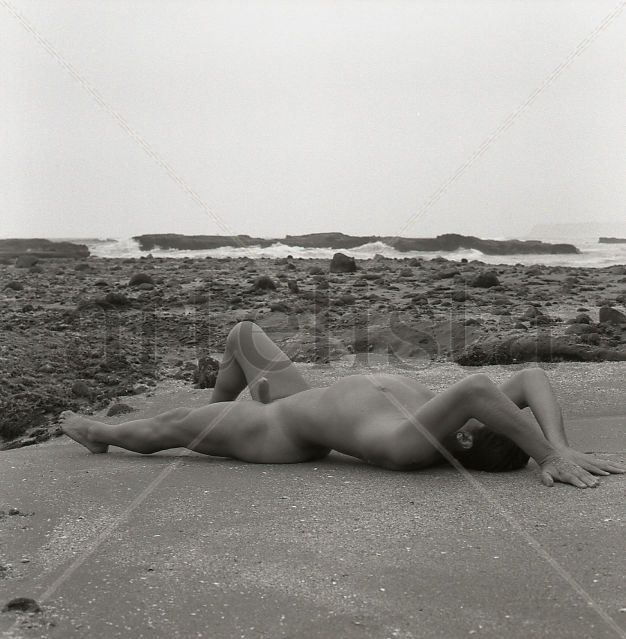 Oceano Series: Model Lying on the Sand 2
