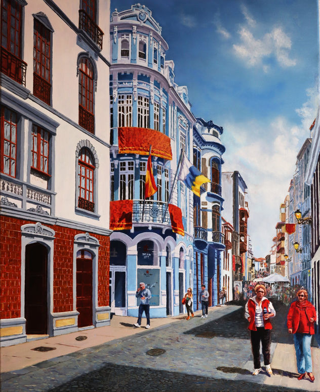 REAL STREET IN SANTA CRUZ DE LA PALMA