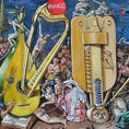 My piece derived from fragments of Hieronymus Bosch’s  ¨The Garden of Earthly Delights — front