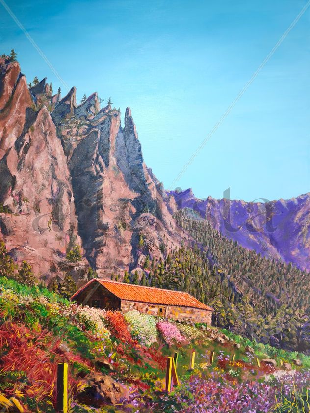 TENERRA TABURIENTE ON THE ISLAND OF LA PALMA