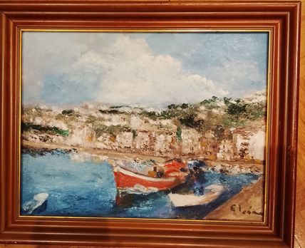 El muelle de Luarca