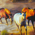 Horses — front