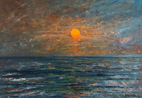 Atardecer en el...