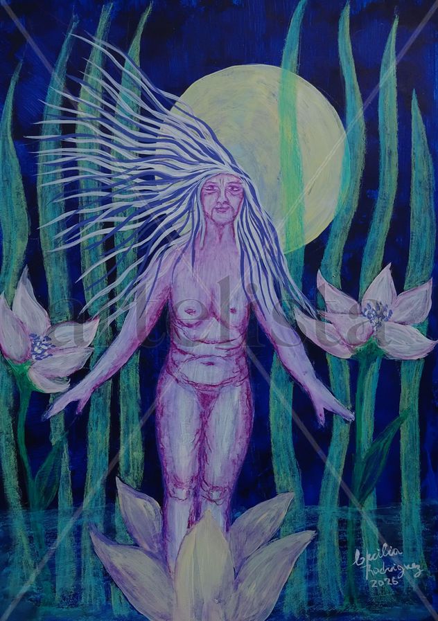 Venus 12  "Navegando en mi flor de loto"