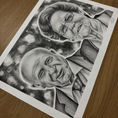 Dibujos a carboncillo por encargo — frontal
