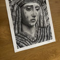 Dibujos a carboncillo por encargo — frontal