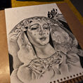 Dibujos a carboncillo por encargo — frontal