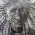 A face turned toward eternity — detalle