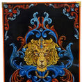 Cuadro Filete Porteño "El Rey" 30x40 cm — frontal