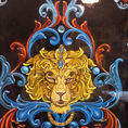 Cuadro Filete Porteño "El Rey" 30x40 cm — frontal