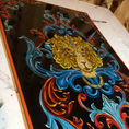 Cuadro Filete Porteño "El Rey" 30x43 cm — frontal