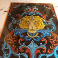 Cuadro Filete Porteño "El Rey" 30x40 cm — frontal