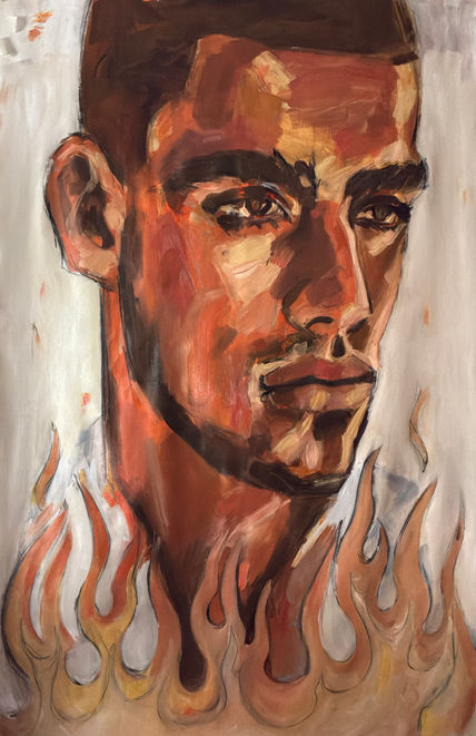 The flame