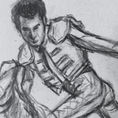 Dibujo de estudio de corrida — detail