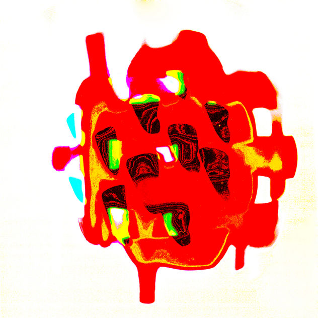 Panal tridimensional rojigualda