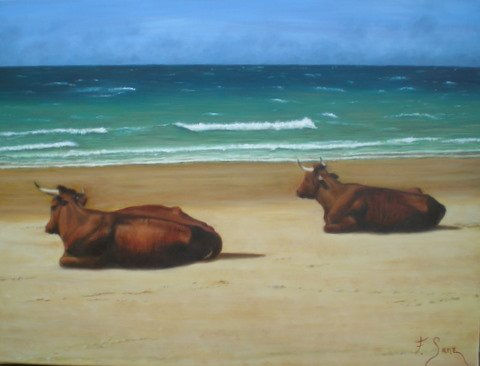 EN LA PLAYA DE BOLONIA