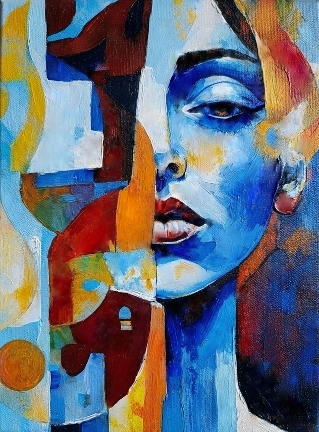 "A World Away" - Female Portrait