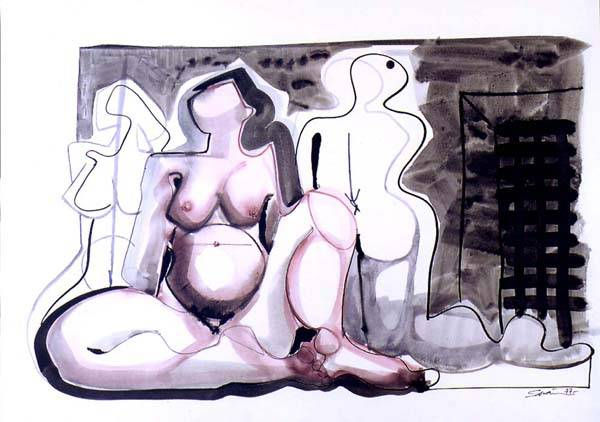 FRENTE Y DORSO Media Mixta Cartulina Figura