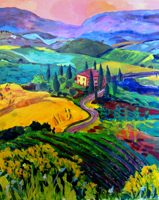 Paisaje de la Toscana