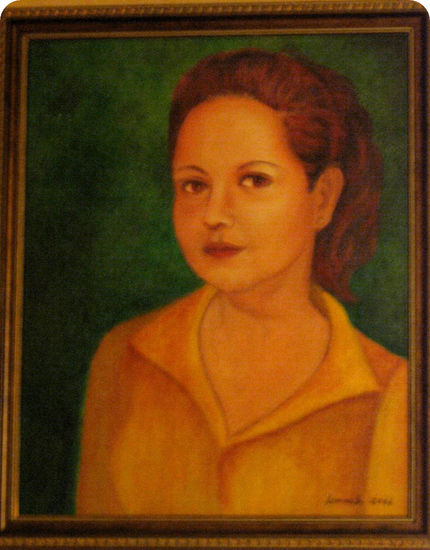 Autoretrato Óleo Tela Retrato