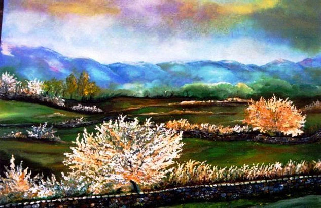 Almendros 2 Oil Canvas Landscaping