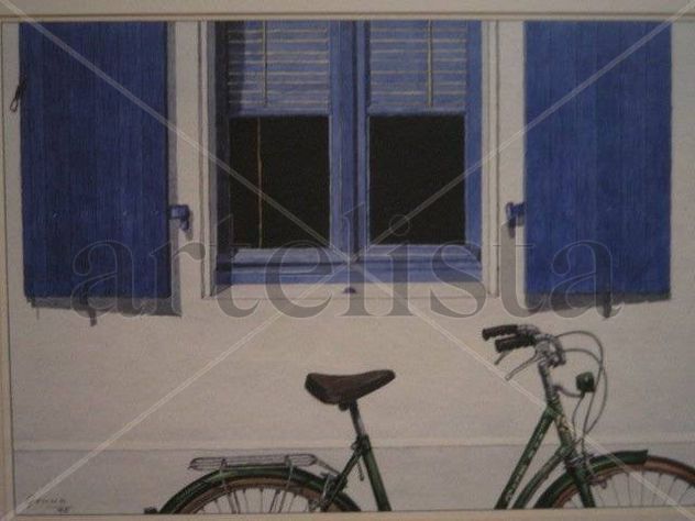 bicicleta en fachada