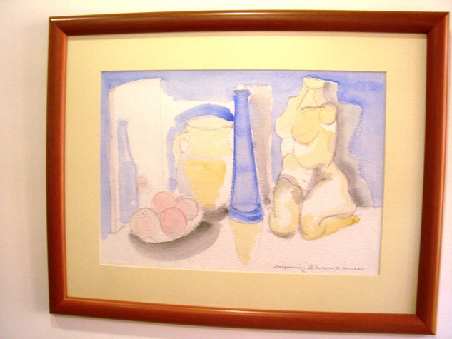 bodegon Watercolour Paper Still Life Paintings