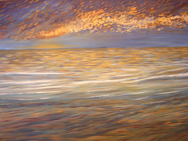 Nostalgia VIII Oil Canvas Marine Painting