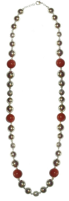 Collar Largo con Amatistas