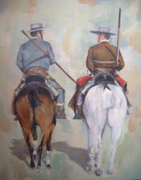 Camino al rodeo