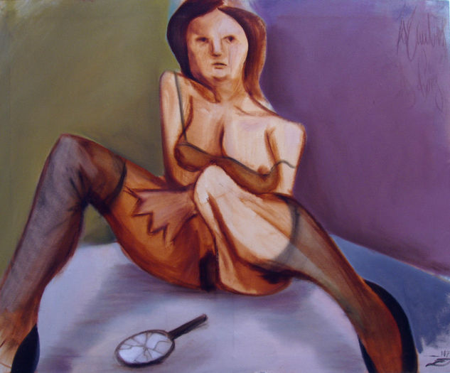 Victim of changes Oil Canvas Figure Painting