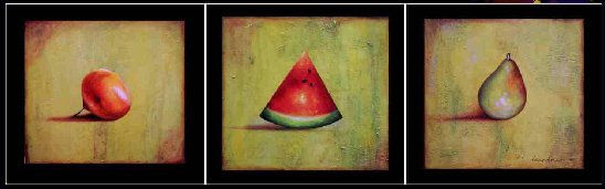 TRIPTICO FRUTAS