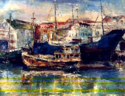 barcos Oil Canvas